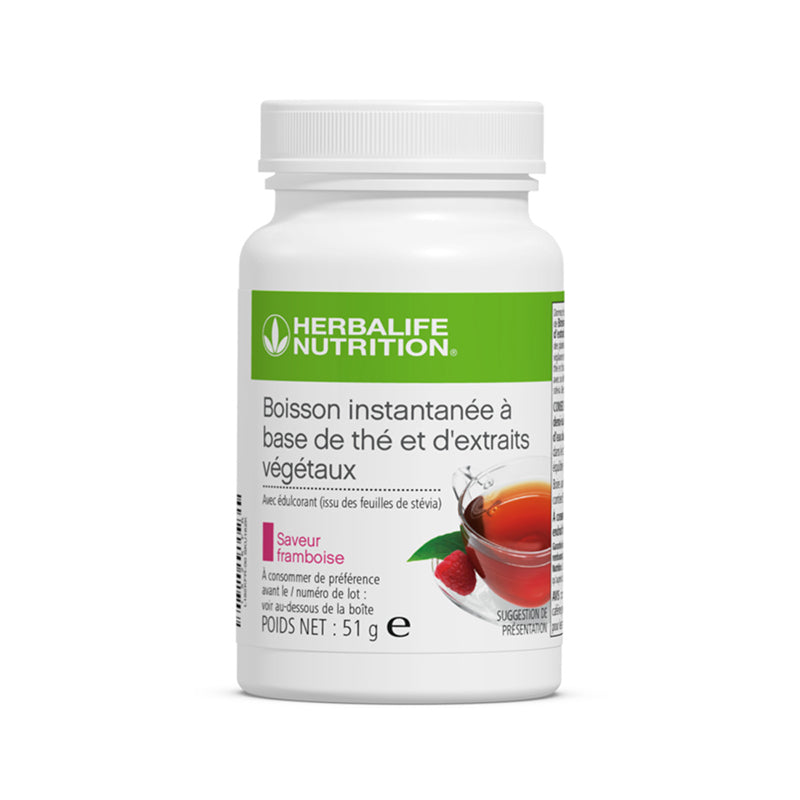 Herbalife Boisson instantanée à base de thé et d'extraits végétaux Framboise 51 G