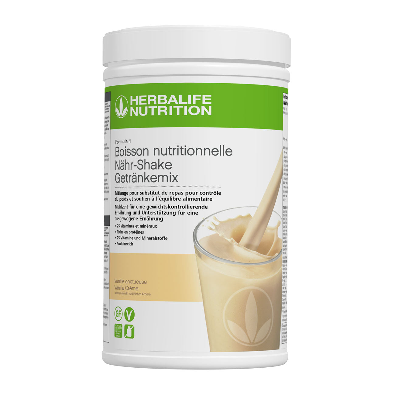 Herbalife Formula 1 Nouvelle génération Boisson Nutritionnelle Vanille Onctueuse 780 G